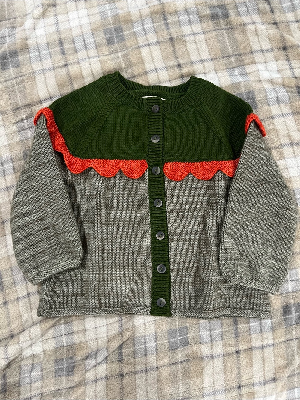 Misha and Puff Ruffled Cardigan